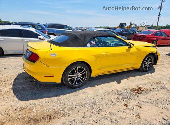 1FATP8UH5H5254640 2017 FORD MUSTANG Yellow 