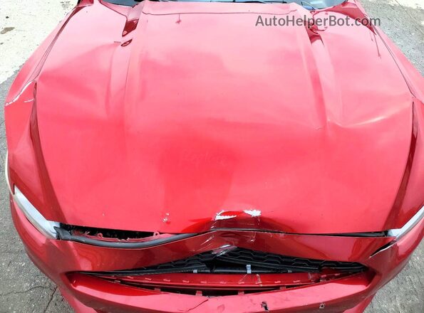 1FATP8UH5H5282535 2017 FORD MUSTANG Maroon Սալոնի հետևի տեսք