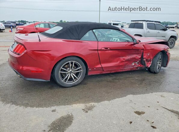 1FATP8UH5H5282535 2017 FORD MUSTANG Maroon Հետևի աջ