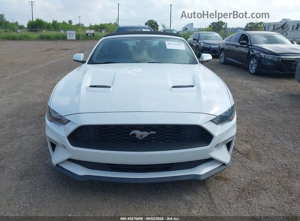 1FATP8UH5L5114502 2020 FORD MUSTANG Белый Вид щитка приборов