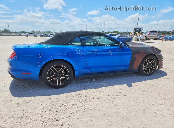 1FATP8UH5L5139755 2020 FORD MUSTANG Blue უკანა მარჯვენა