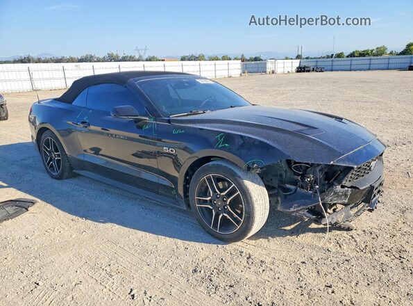 1FATP8UH5N5119976 2022 FORD MUSTANG Black Передня права чверть