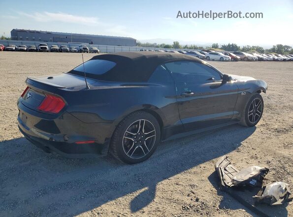1FATP8UH5N5119976 2022 FORD MUSTANG Black Задня права чверть