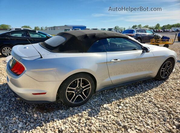 1FATP8UH6J5132889 2018 FORD MUSTANG Silver Trasero derecho