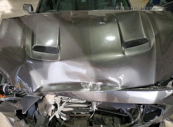 1FATP8UH6K5170057 2019 FORD MUSTANG Charcoal Սալոնի հետևի տեսք
