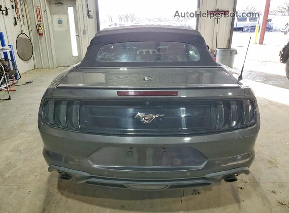 1FATP8UH6K5170057 2019 FORD MUSTANG Charcoal Հետևի տեսք