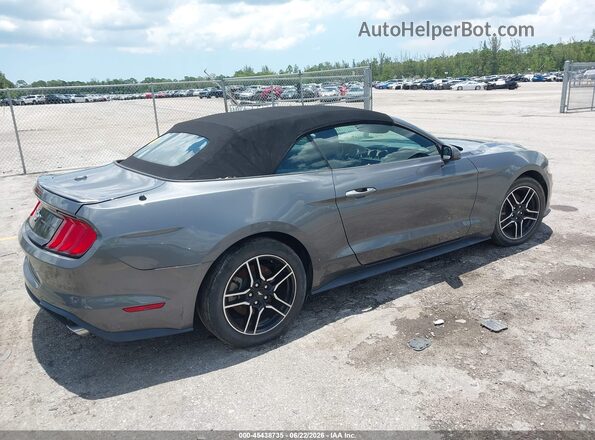 1FATP8UH6M5105258 2021 FORD MUSTANG Gray Задня права чверть