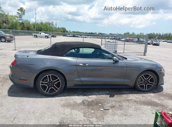 1FATP8UH6M5105258 2021 FORD MUSTANG Gray Вид задньої частини салону