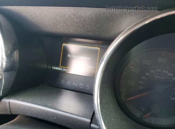 1FATP8UH7H5262416 2017 FORD MUSTANG Charcoal ხელსაწყოთა პანელის ხედი