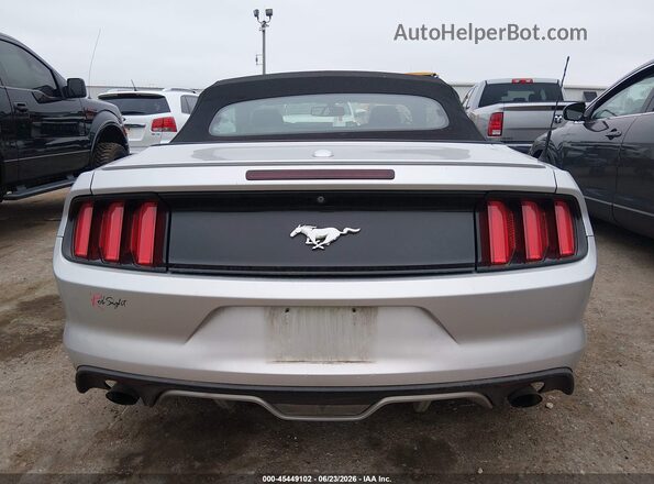 1FATP8UH7H5320363 2017 FORD MUSTANG Silver 