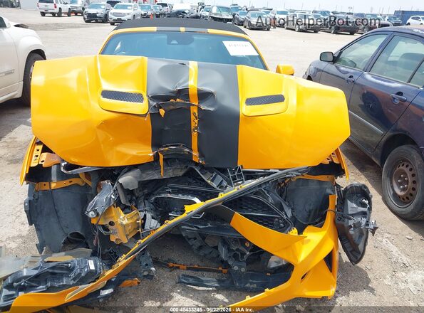 1FATP8UH7K5150125 2019 FORD MUSTANG Orange Вид спереду