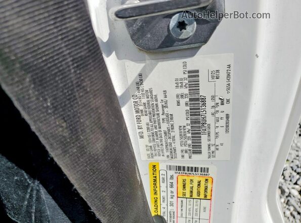 1FATP8UH7L5136887 2020 FORD MUSTANG White 