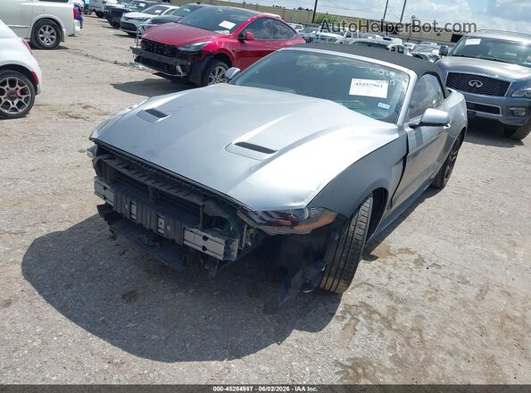 1FATP8UH7L5139580 2020 FORD MUSTANG Gray Передня ліва чверть