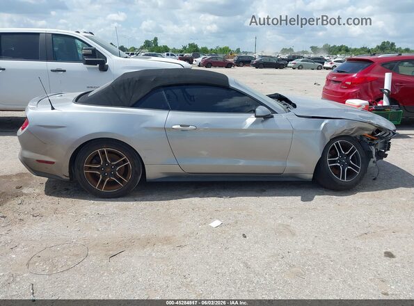1FATP8UH7L5139580 2020 FORD MUSTANG Gray Вид щитка приладів
