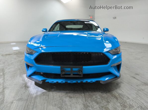 1FATP8UH7P5105693 2023 FORD MUSTANG Blue 