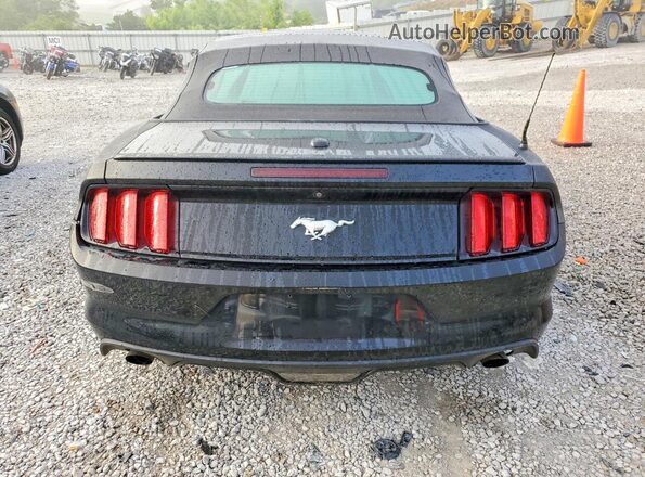 1FATP8UH8G5284990 2016 FORD MUSTANG Black Vista trasera