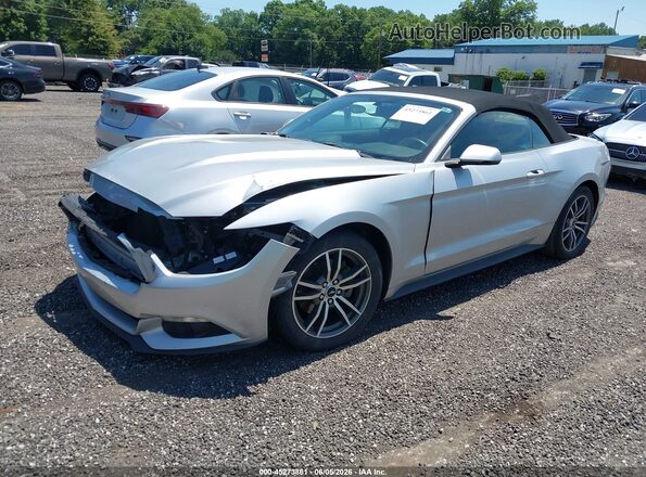 1FATP8UH8G5292684 2016 FORD MUSTANG Silver 