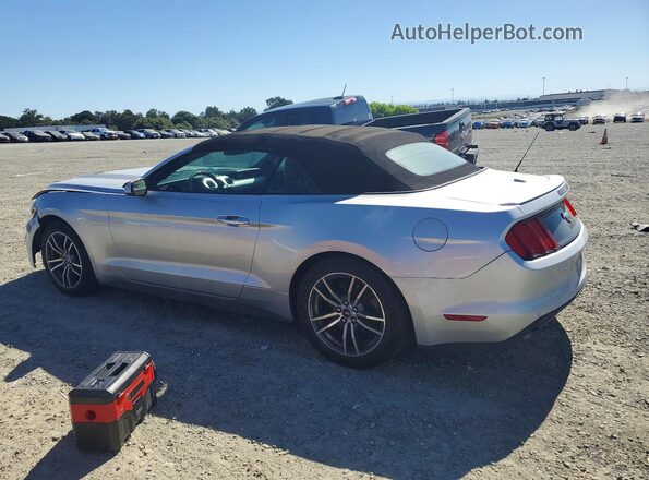 1FATP8UH8G5334013 2016 FORD MUSTANG Silver Задня ліва чверть