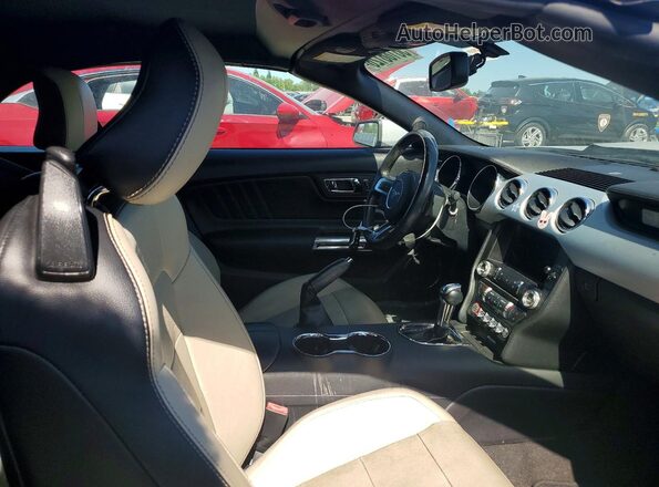 1FATP8UH8G5334013 2016 FORD MUSTANG Silver Вид задніх сидінь