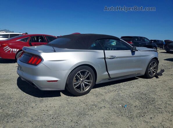 1FATP8UH8G5334013 2016 FORD MUSTANG Silver Задня права чверть
