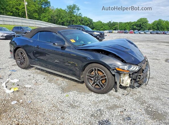 1FATP8UH8J5138824 2018 FORD MUSTANG Black Front right