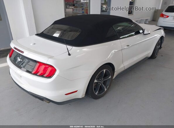 1FATP8UH8K5104481 2019 FORD MUSTANG White Trasero derecho