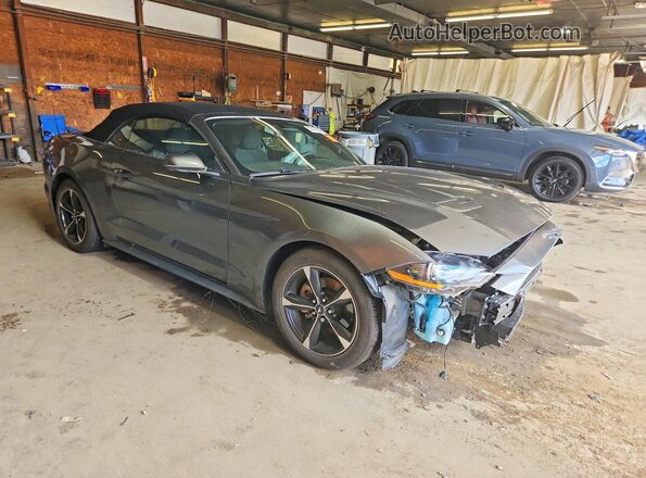 1FATP8UH8K5129669 2019 FORD MUSTANG Gray Front right