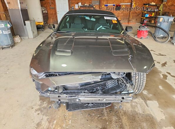 1FATP8UH8K5129669 2019 FORD MUSTANG Gray Front view