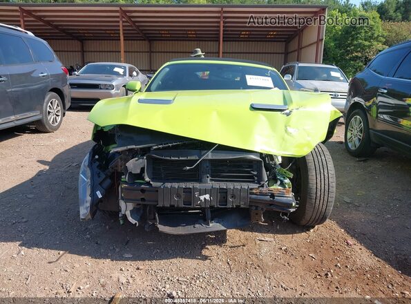 1FATP8UH8L5125882 2020 FORD MUSTANG Green Widok zestawu wskaźników