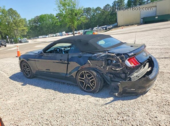 1FATP8UH8M5119095 2021 FORD MUSTANG Black Trasero izquierdo