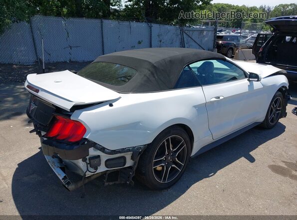 1FATP8UH8M5122384 2021 FORD MUSTANG White Задня права чверть