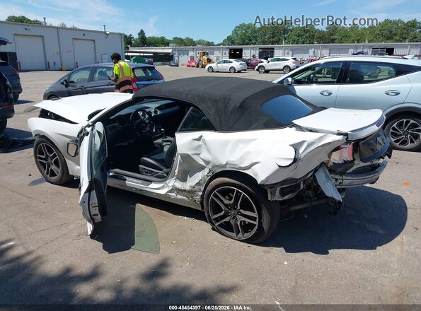 1FATP8UH8M5122384 2021 FORD MUSTANG White Задня ліва чверть