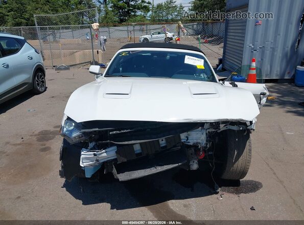 1FATP8UH8M5122384 2021 FORD MUSTANG White Вид щитка приладів