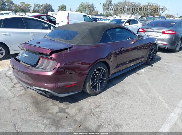 1FATP8UH9J5139416 2018 FORD MUSTANG Burgundy 