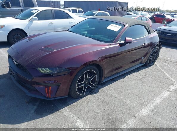 1FATP8UH9J5139416 2018 FORD MUSTANG Burgundy 