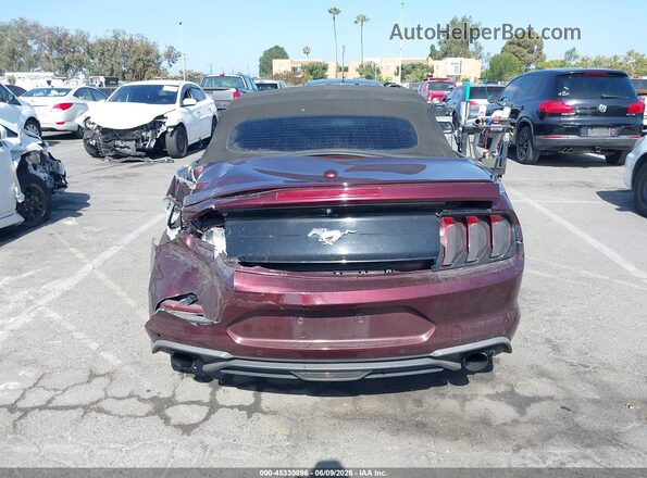 1FATP8UH9J5139416 2018 FORD MUSTANG Burgundy 