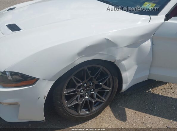 1FATP8UH9J5167667 2018 FORD MUSTANG White Вид спереду