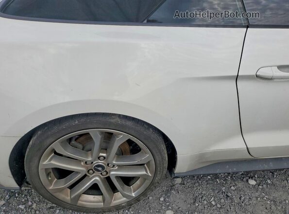 1FATP8UH9K5116686 2019 FORD MUSTANG White Вид задніх сидінь