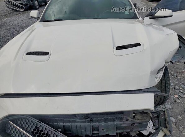 1FATP8UH9K5116686 2019 FORD MUSTANG White Вид задньої частини салону