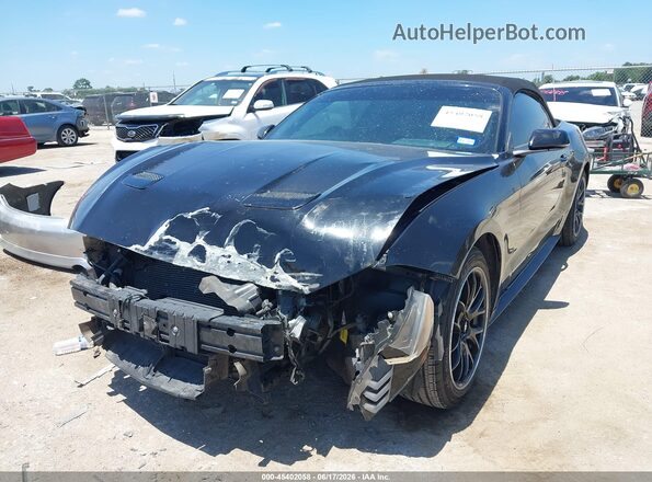 1FATP8UH9K5135724 2019 FORD MUSTANG Black წინა მარცხენა ხედი სამი მეოთხედიდან