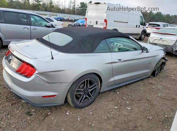 1FATP8UH9K5158470 2019 FORD MUSTANG Silver უკანა მარჯვენა