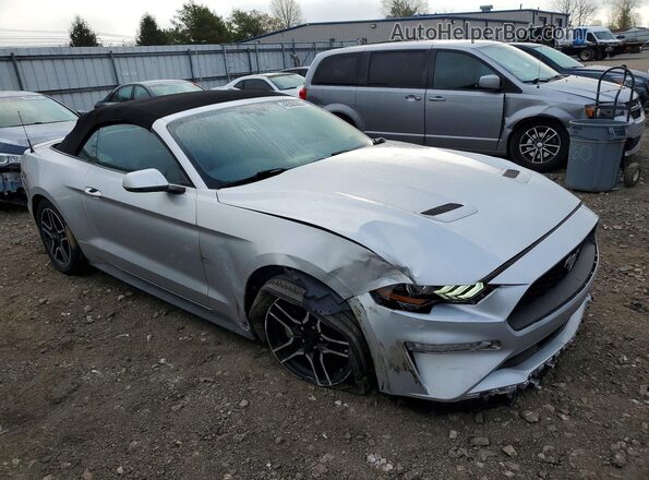 1FATP8UH9K5158470 2019 FORD MUSTANG Silver წინა მარჯვენა