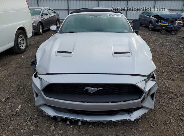 1FATP8UH9K5158470 2019 FORD MUSTANG Silver წინა ხედი