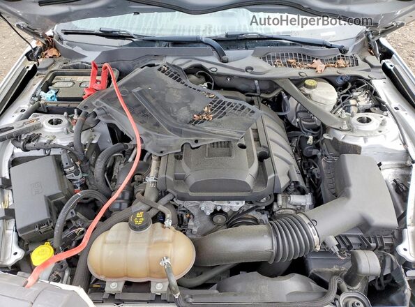 1FATP8UH9K5158470 2019 FORD MUSTANG Silver უკანა სალონის ხედი