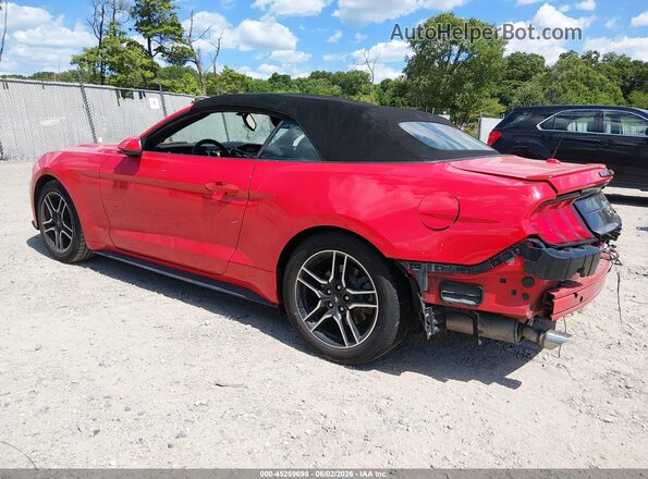 1FATP8UH9L5113093 2020 FORD MUSTANG Red Rear left