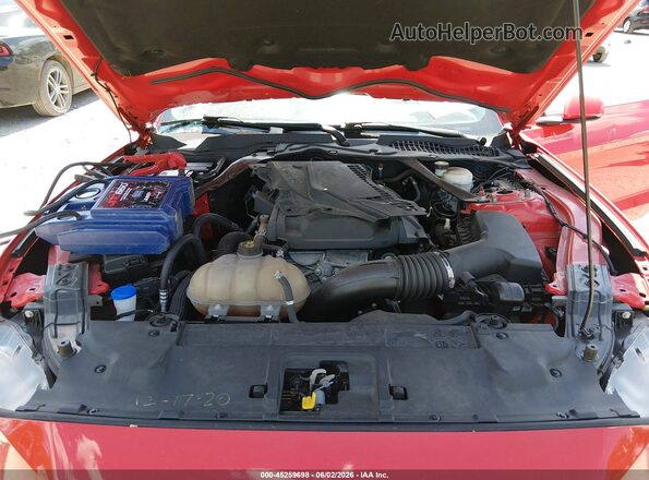 1FATP8UH9L5113093 2020 FORD MUSTANG Red Rear view