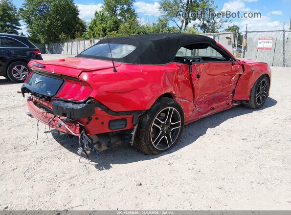 1FATP8UH9L5113093 2020 FORD MUSTANG Red Rear right