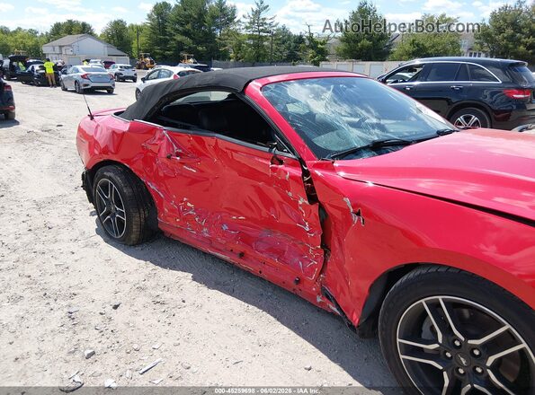 1FATP8UH9L5113093 2020 FORD MUSTANG Red Front view