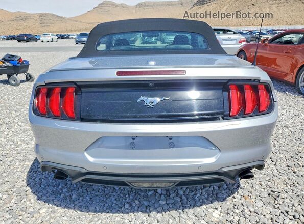 1FATP8UH9L5126068 2020 FORD MUSTANG Silver Rear view