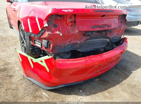 1FATP8UH9N5102579 2022 FORD MUSTANG Red წინა ხედი